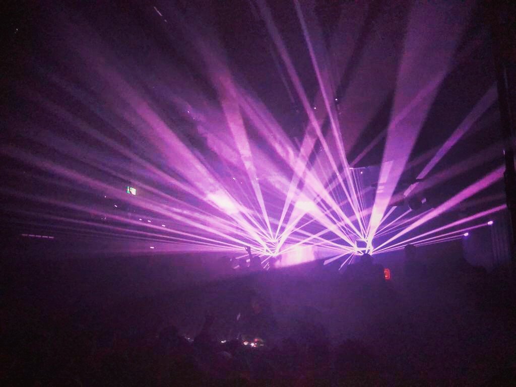 Les Rencontres La Belle Nuit — Ambiance lasers